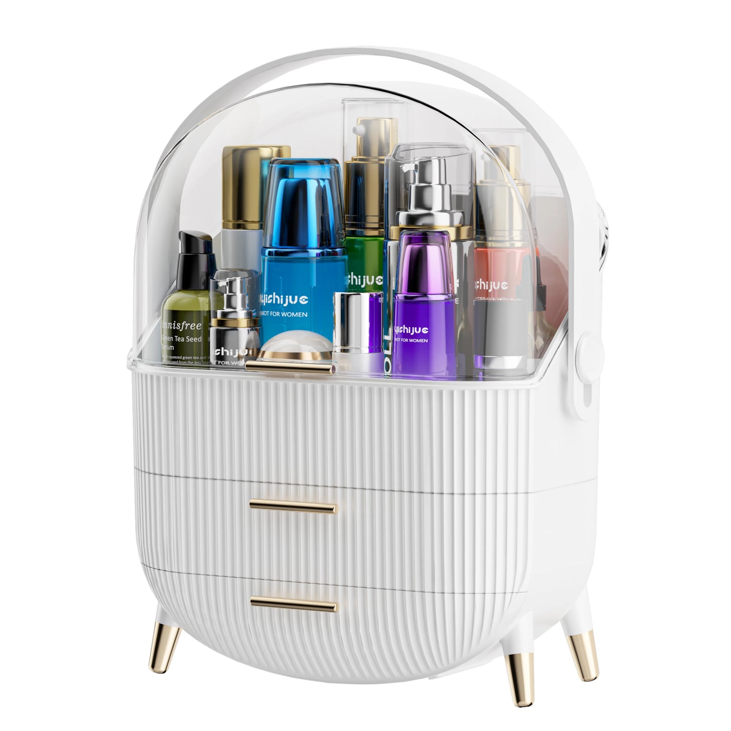Compact Makeup Organizer  Eyeshadow, Skincare Bedrooms, Dorms,