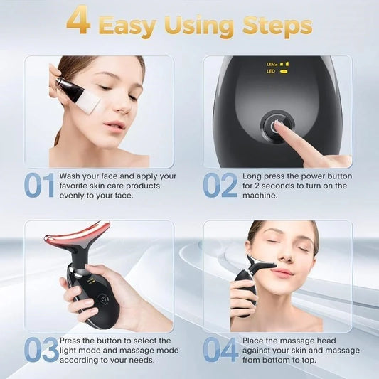 Vibrating Neck Device  portable facial massage