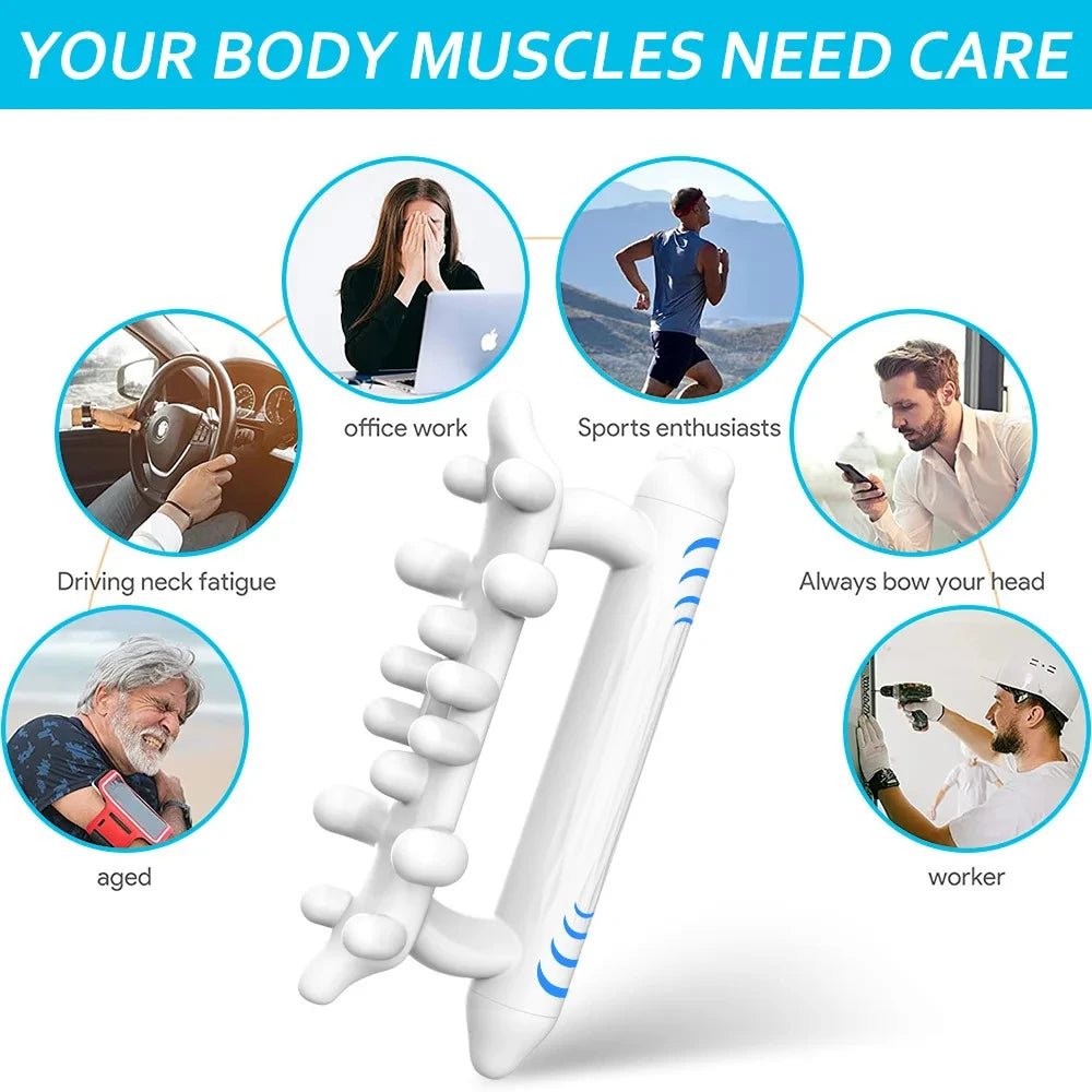 Neck Massager, Fascia Roller, Physiotherapy Equipment, Shoulder