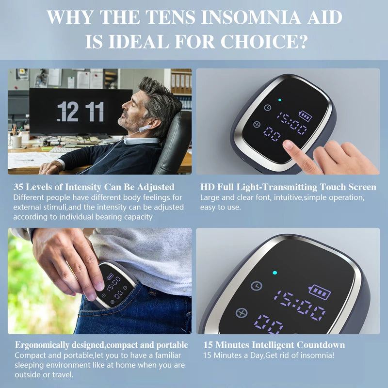 Device Stimulation Therapy Anxiety Depression Fast Sleep