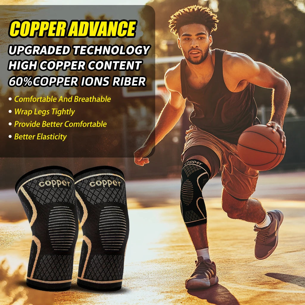 Sports  Pads, Breathable Non-Slip Basketball  Fitness Knee