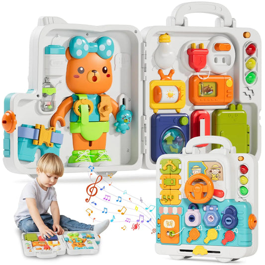 Toddler Musical  Board Learning Sensory Toys Portable