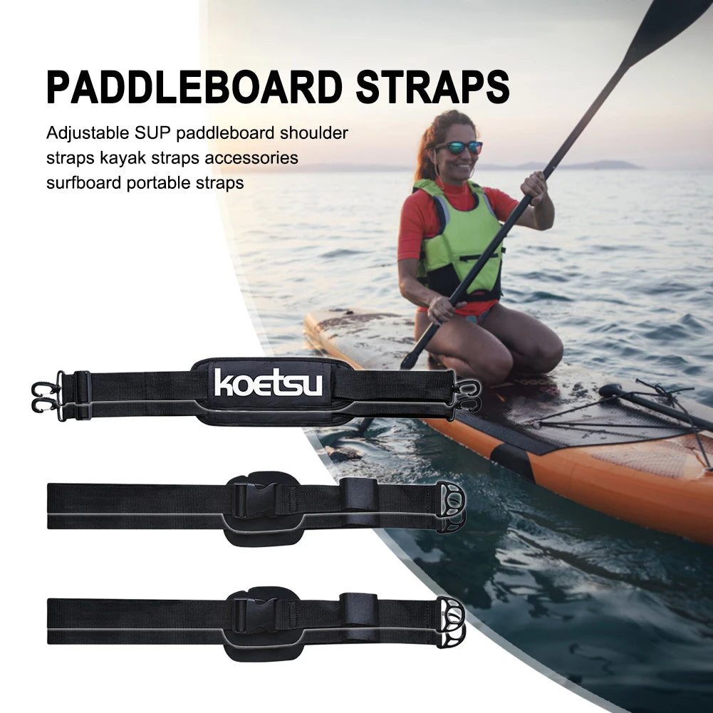 Belt Adjustable Surfboard Shoulder Carry Sling Paddle