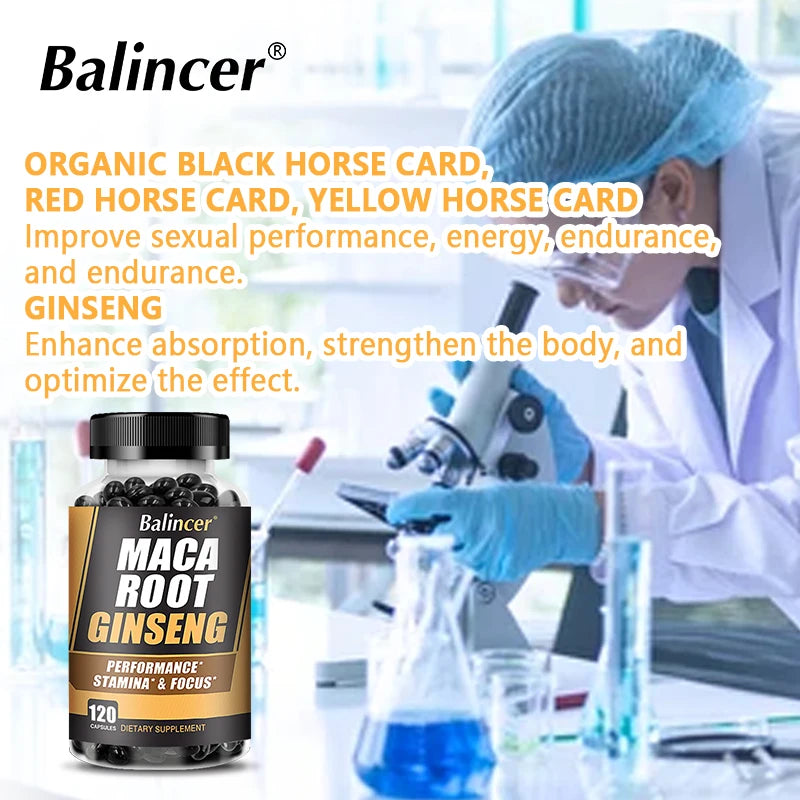 Men and Women -  Vitality, Endurance Muscle Mass