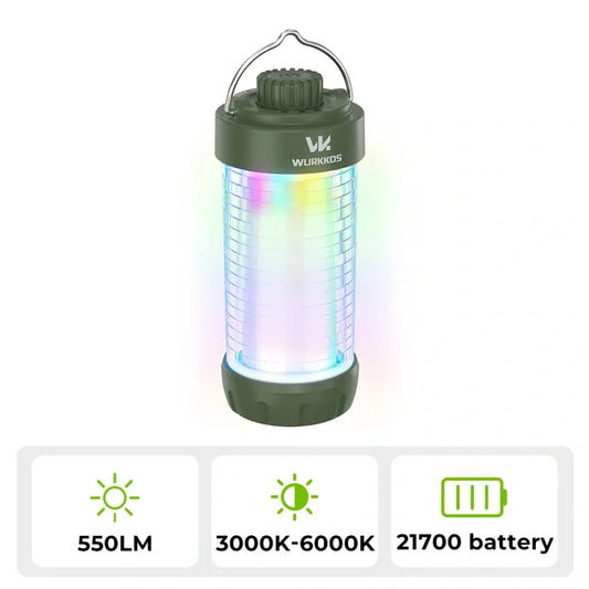 Camping Lantern  Rechargeable LED Flashlight Waterproof Magnetic