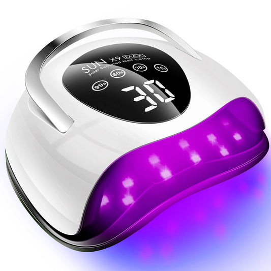 LED UV Light Dryer Nails Gel Polish Timer