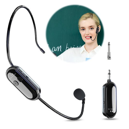 Wireless Microphone Headset Long Range Teaching Stage