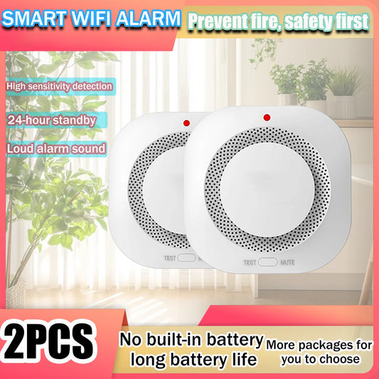 Smart Smoke Alarm  Home Security System Firefighter