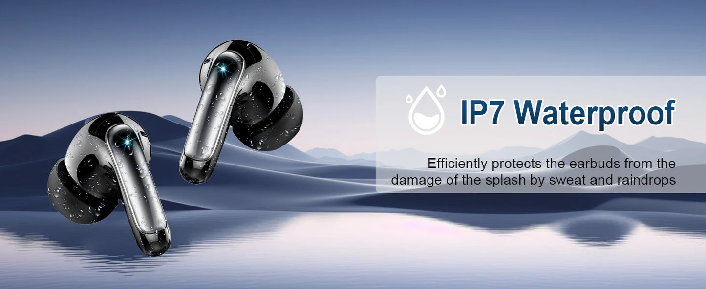 Stereo Headphones, Bluetooth Clear Calls ,Noise Cancelling