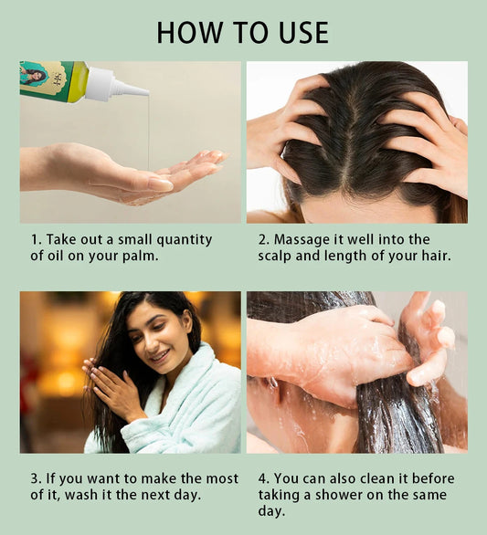 Ayurvedic Hair Growth Organic  Serum  Fast Regrowth