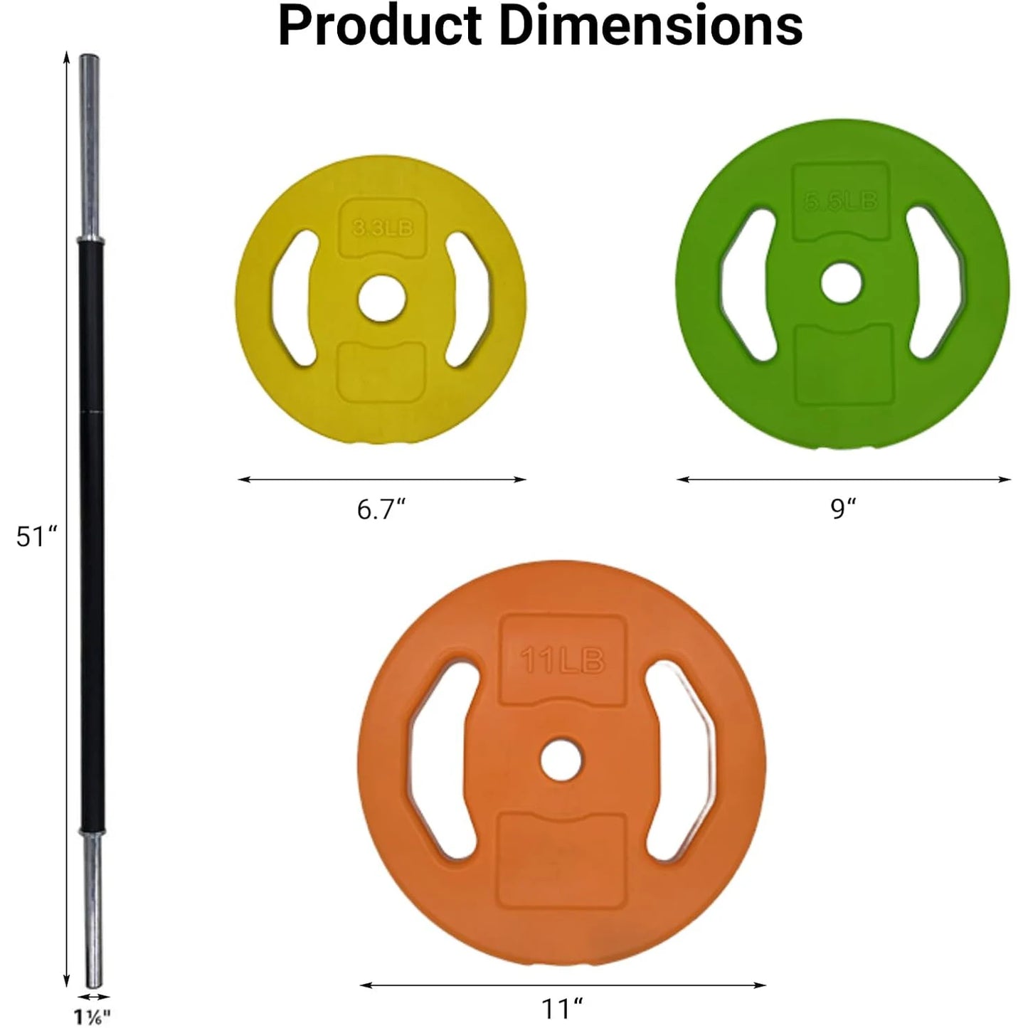 Adjustable Free Weights  Gym Workout Strength Training