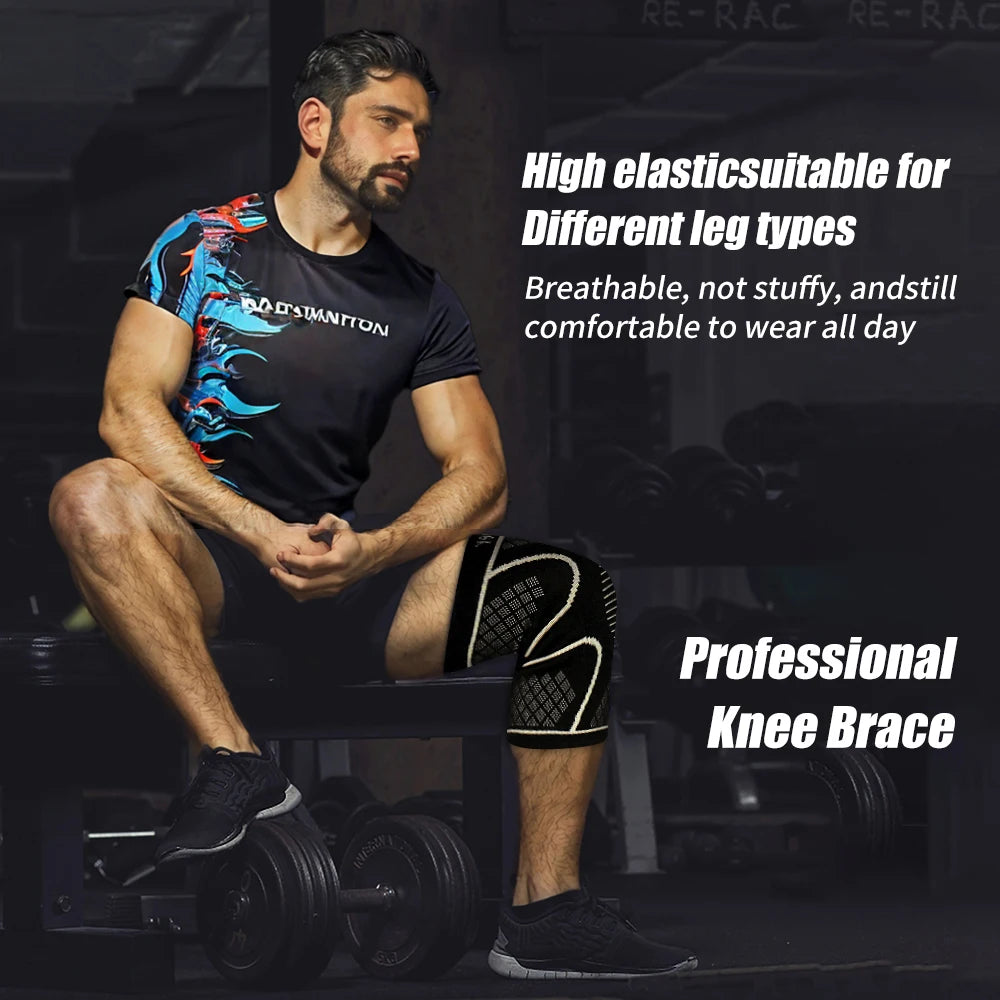 Sports  Pads, Breathable Non-Slip Basketball  Fitness Knee