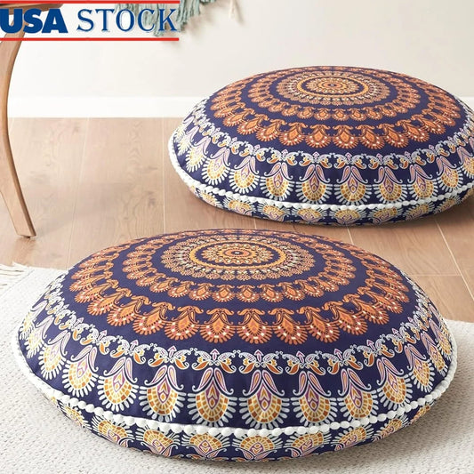 Large Meditation Floor Pillows  Foam Cushions  Comfortable