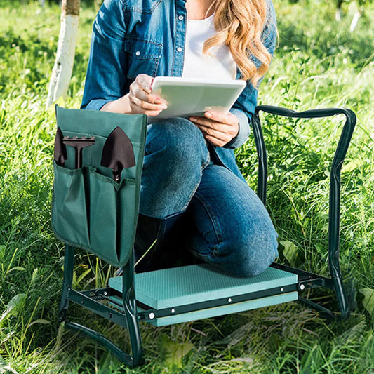 Upgraded Garden Kneeler  Seat Padded  Stool Outdoor/Indoor